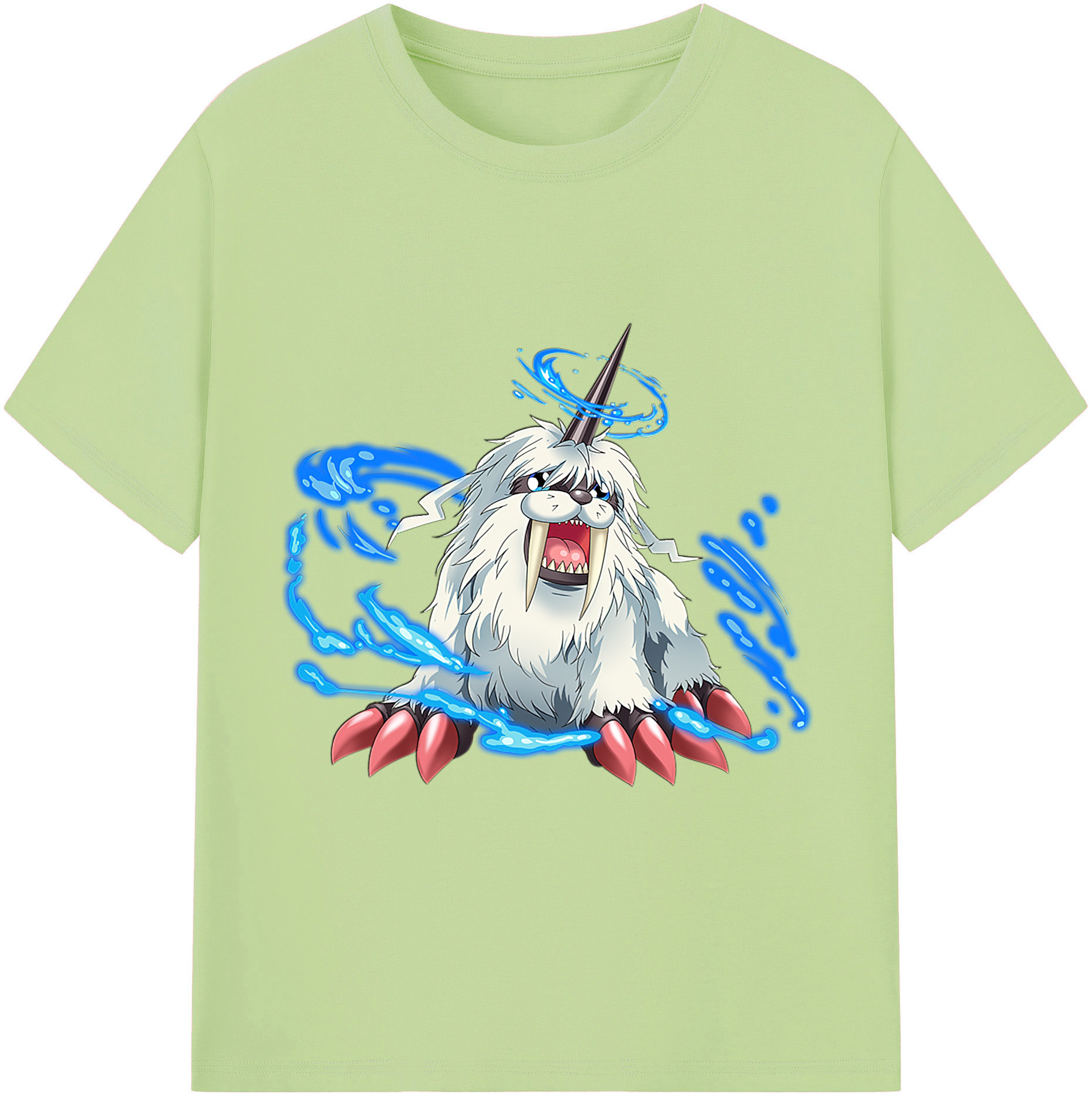 （画像用） Digimon デジタルモンスター/デジモン 綿100％半袖Tシャツ（フロントプリント）